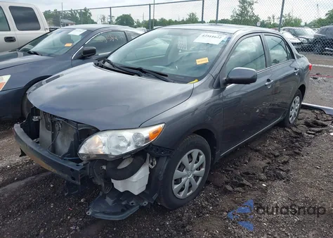 2011 Toyota Corolla Le z USA, uszkodzony, nr VIN JTDBU4EE2BJ096297